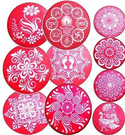 PLASTIC RANGOLI STENCIL